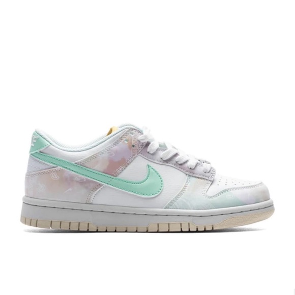 Nike Shoes - Nike Dunk Low White Mint Foam Phantom Paisley